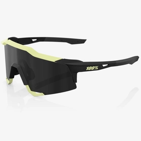 100% Speedcraft sunglasses - Soft Tact Glow Black Mirror