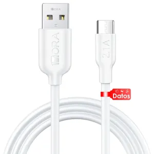 1Hora Cab237 2.1A Type C Cable 1M White Limited Time Hot Deal