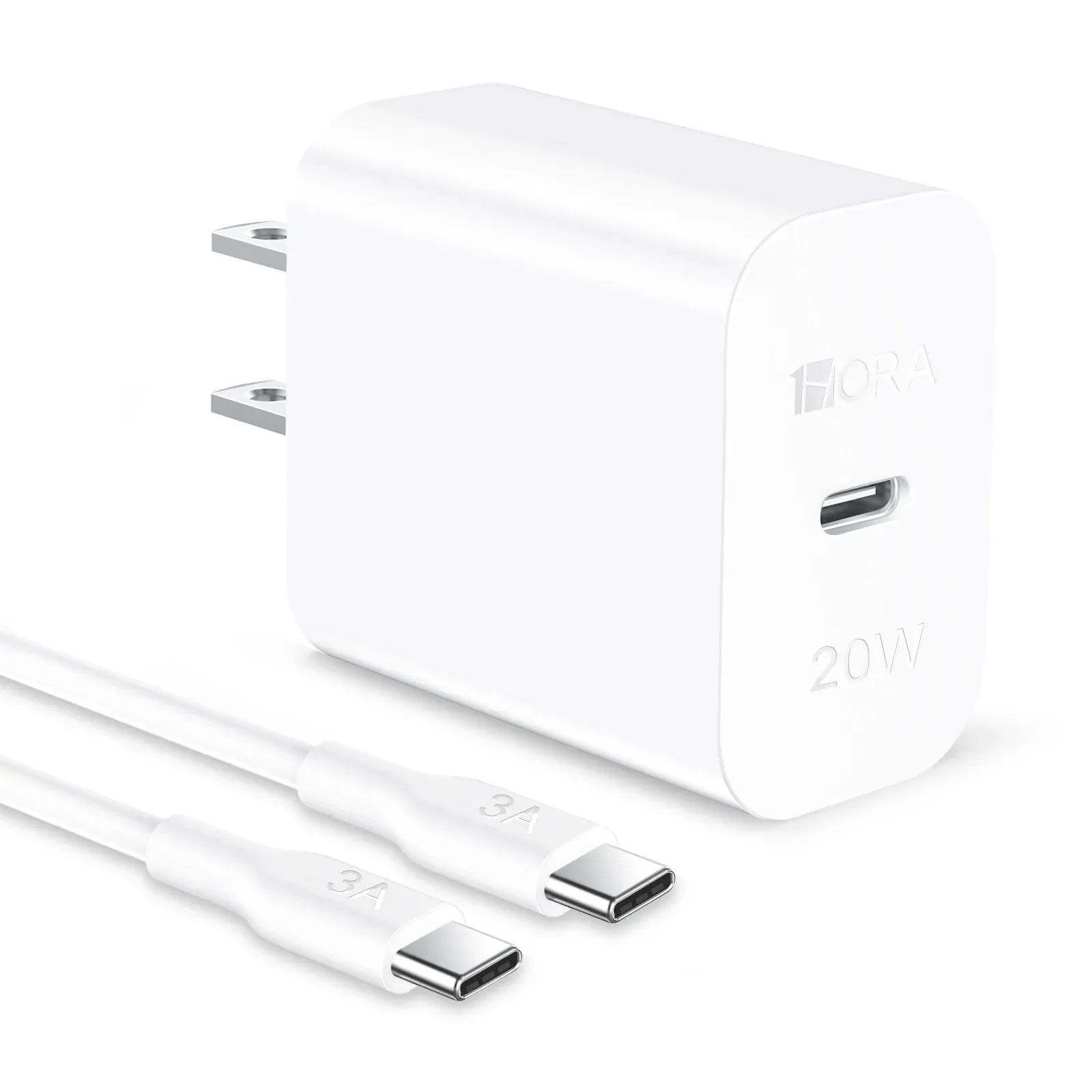 Shop the Savings 1Hora Gar153 1C Pd20W Fast Charger White Us