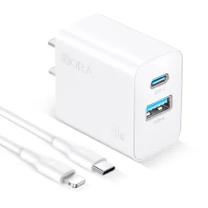1Hora Gar163 20W 2-Port Fast Charger White Big Savings Event Dont Miss This Deal
