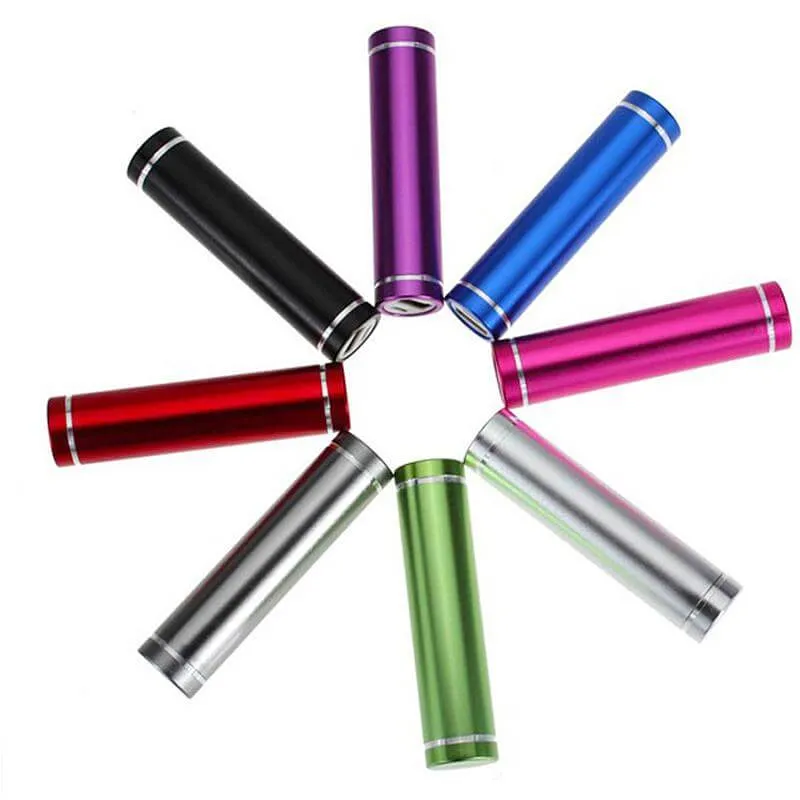 Instant Savings Inside 2600Mah Mini Cylinder Power Bank