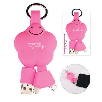 Shop Hot Picks 2In1 Charging Cable With Keyring