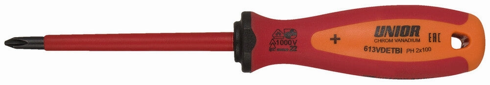 613VDETBI Crosstip (PH) screwdriver with insulated blade, VDE TBI