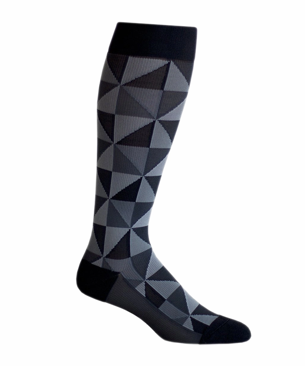 Today Only Hot Sale "Going Bare Black" Nylon Compression Socks By Top & Derby (15-20 Mmhg) - Sale