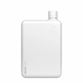 A5 Stainless Steel Memobottle - White Dont Miss These Savings Daily Clearance Deal