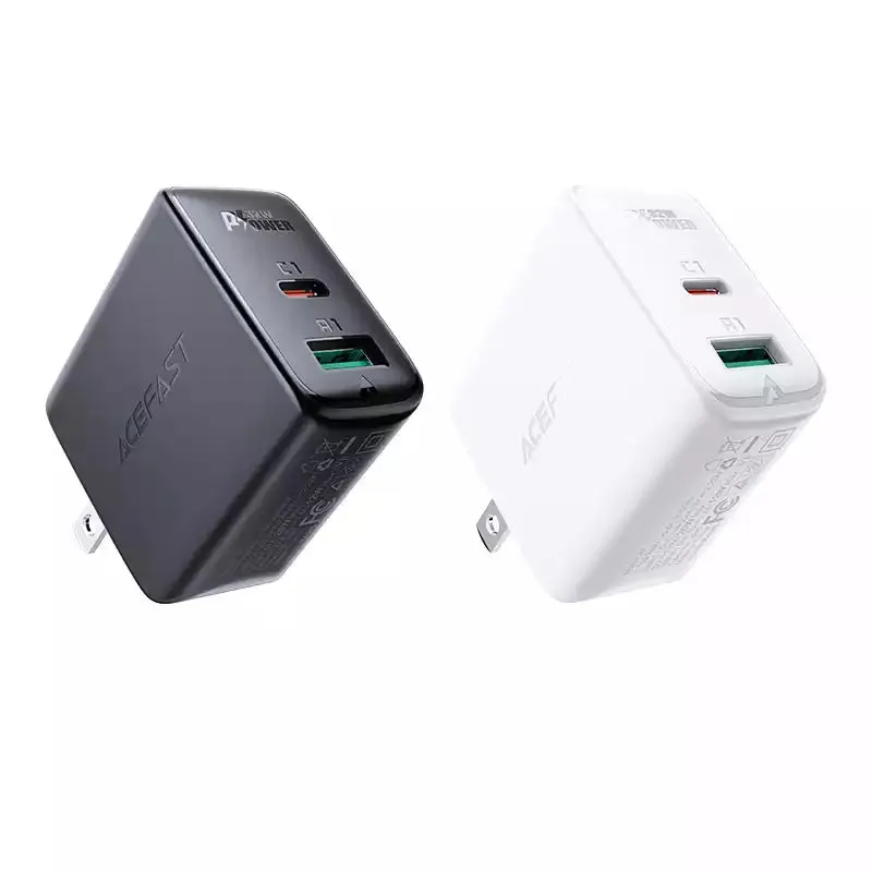 Last Chance Steal Acefast A7 Fast Charge Wall Charger Pd32W (1Xusb-C 1Xusb-A) Us