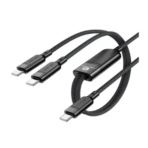 Hot Item Clearance Todays Trending Deals Acefast C5-11 Usb-C To 2Xusb-C 100W Charging Data Cable