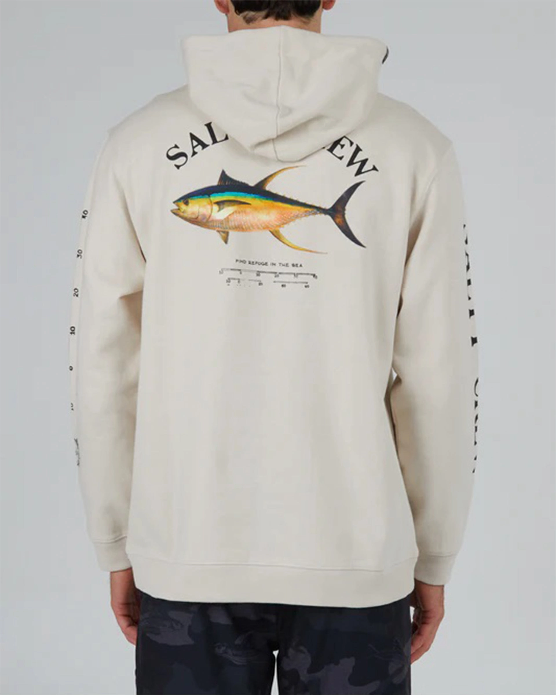Mega Hot Offer Dont Miss These Savings Ahi Mount P/O Hooded Fleece - Bone