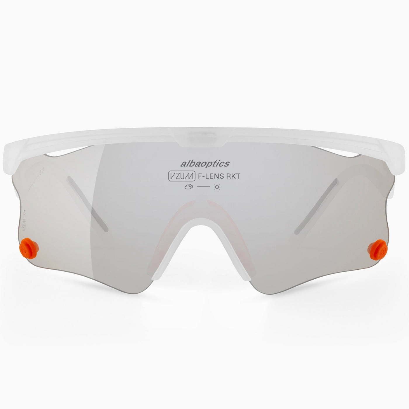 Alba Optics Delta Ultra Glasses - Wht Vzum F Lens Rkt 