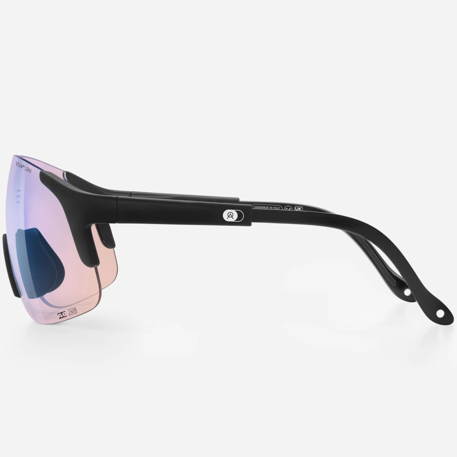 Alba Optics Jumbo sunglasses - Black Vzum F-lens Flamingo