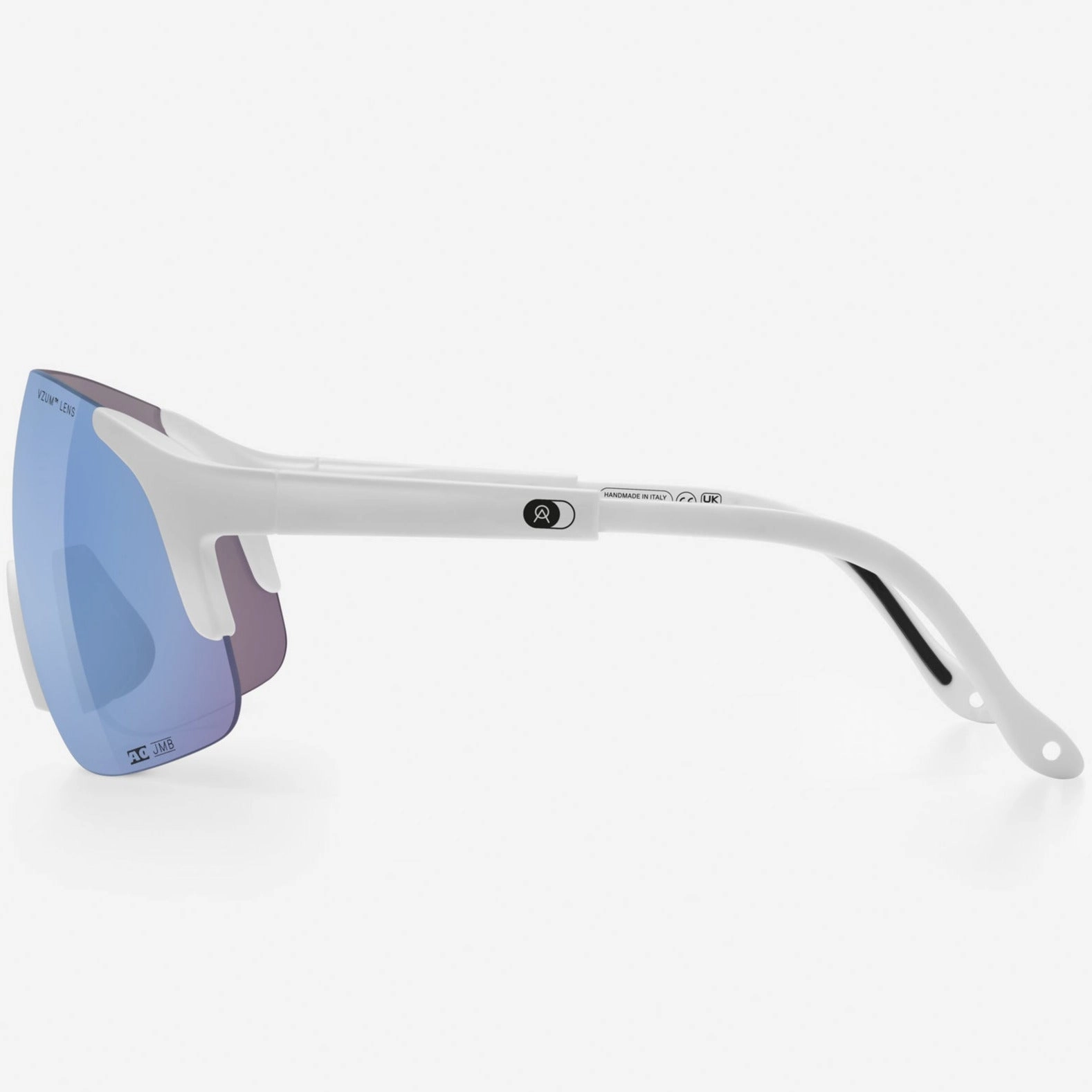 Alba Optics Jumbo sunglasses - White Vzum F-lens Flamingo