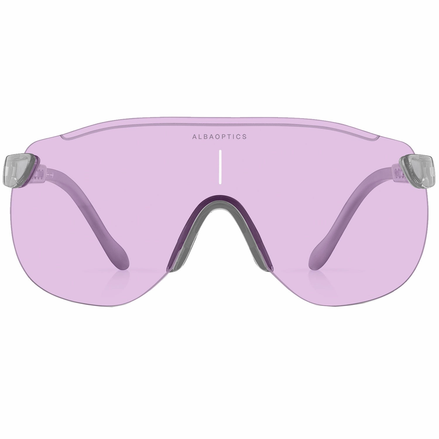 Alba Optics Stratos Sunglasses - Crystal Glossy Vzum Pink