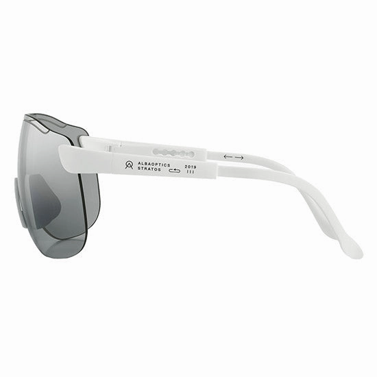 Alba Optics Stratos Sunglasses - White mr Alu