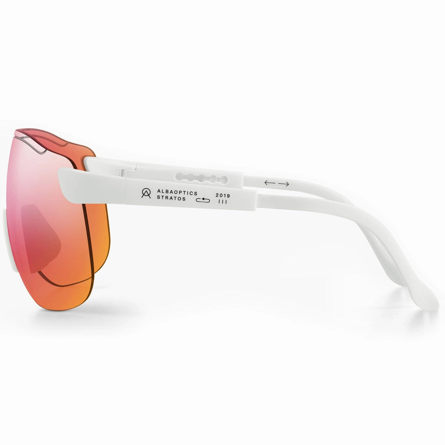 Alba Optics Stratos Sunglasses - Wht Vzum ML Lava
