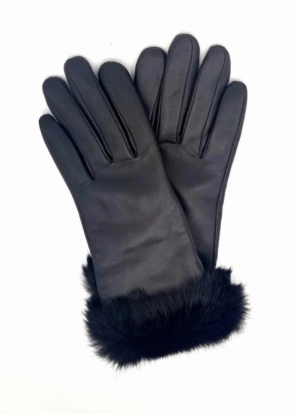 Shop Todays Picks Exclusive Savings Event Albee Ladies Leather Fur Trimmed Gloves