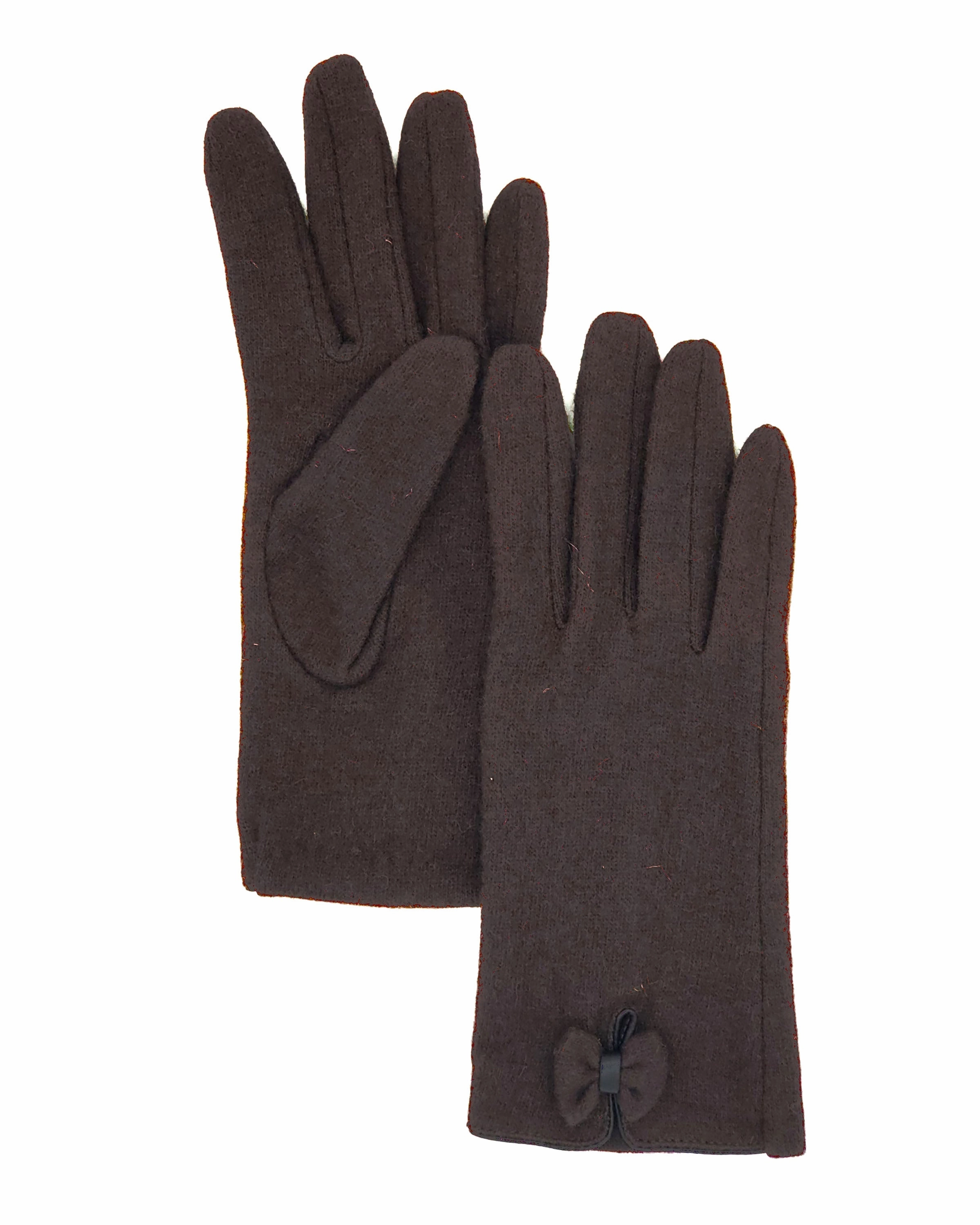 Albee Ladies Wool Bow Gloves Todays Hot Pick