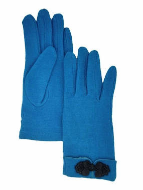 Albee Ladies Wool Embellishment Gloves Daily Clearance Deal