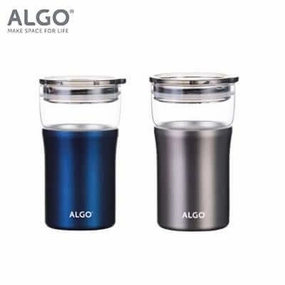 Algo Double Wall Insulated Ss Coat Glass Mug 350Ml Todays Special Picks