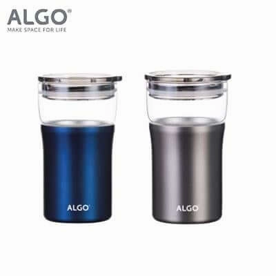 Algo Double Wall Insulated Ss Coat Glass Mug 350Ml Todays Special Picks