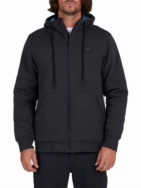 Anchor Quilted Fleece Sweatshirt - Vintage Black Exclusive Hot Pick