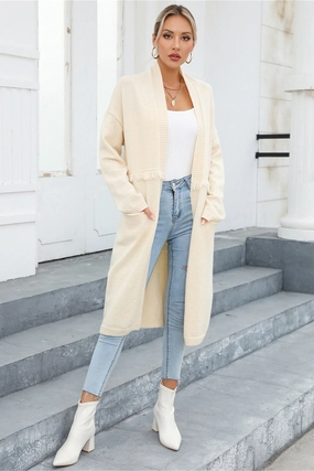 Save More Now Shop Smart Deals Angel Wings Open Front Pocketed Cardigan