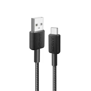 Anker 322 Usb-A To Type-C Cable 3Ft Black Save Today Event Trendy Picks Today