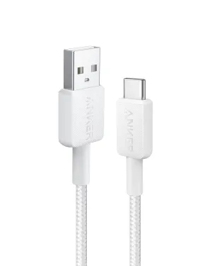Anker 322 Usb-A To Type-C Cable 3Ft White Hot Sale Today