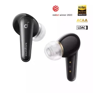Steal the Deal Now Anker Liberty 4 High Quality Sound True Wireless Earbuds - Midnight Black