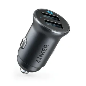Gift Sale Event Exclusive Online Offer Anker Powerdrive 2 Alloy Metal 24W Mini Car Charger