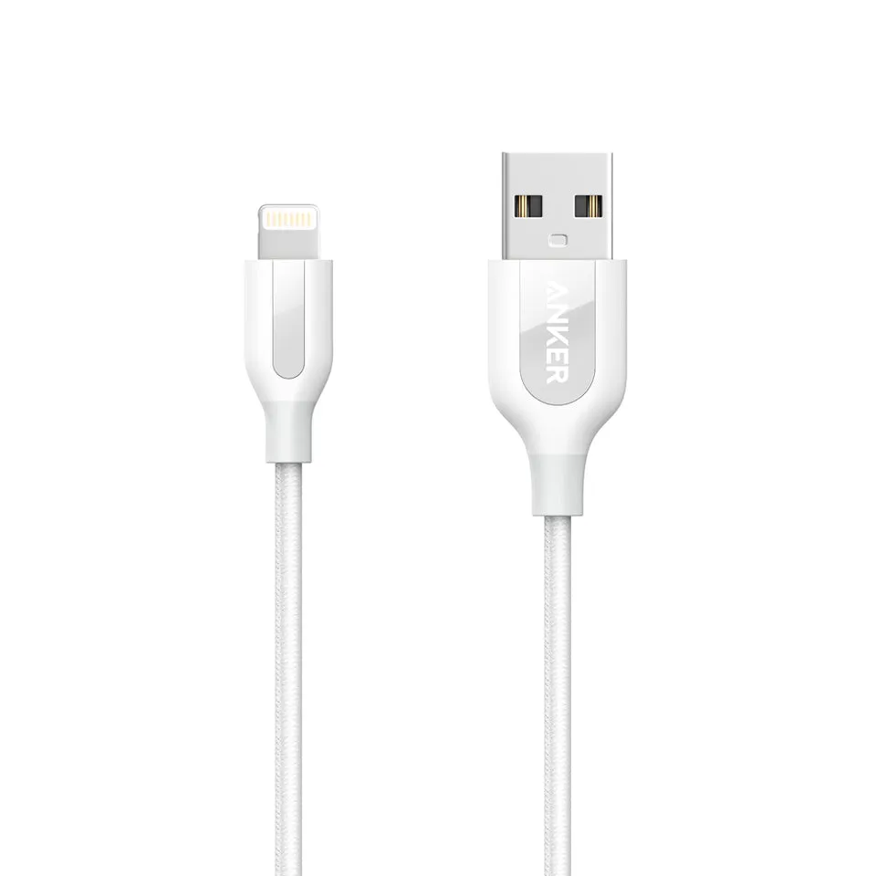 Best Price Online Anker Powerline  3Ft Lightning Cable - White