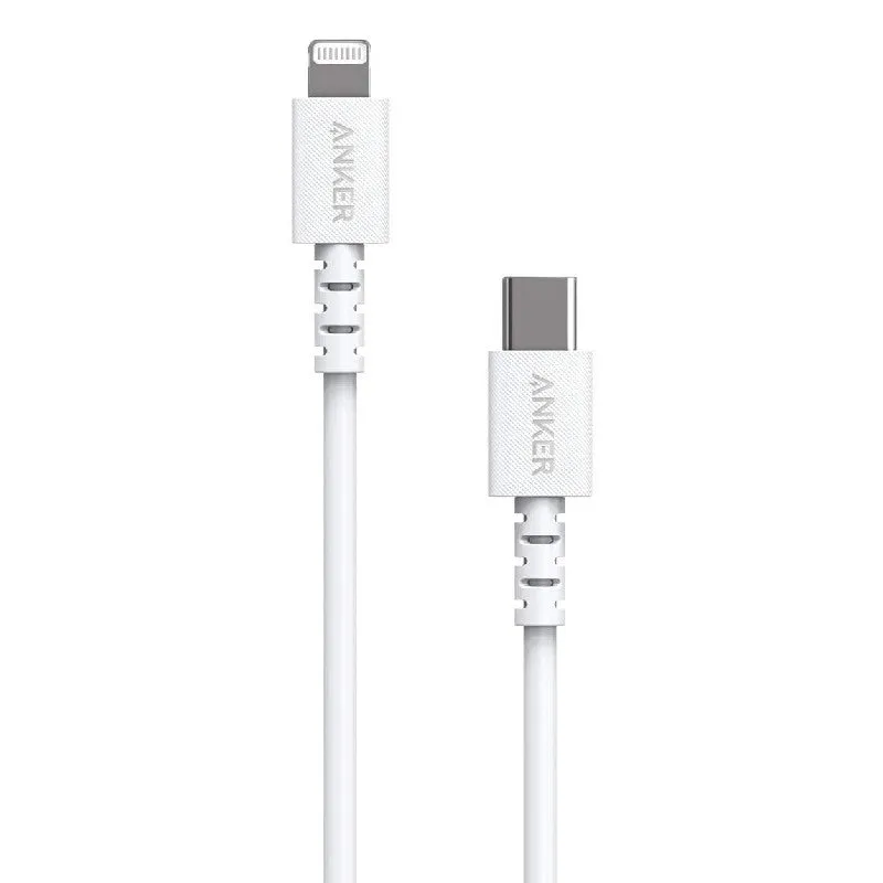 Shop Grab Savings Anker Powerline Select Usb-C To Lightning Cable 3Ft - White