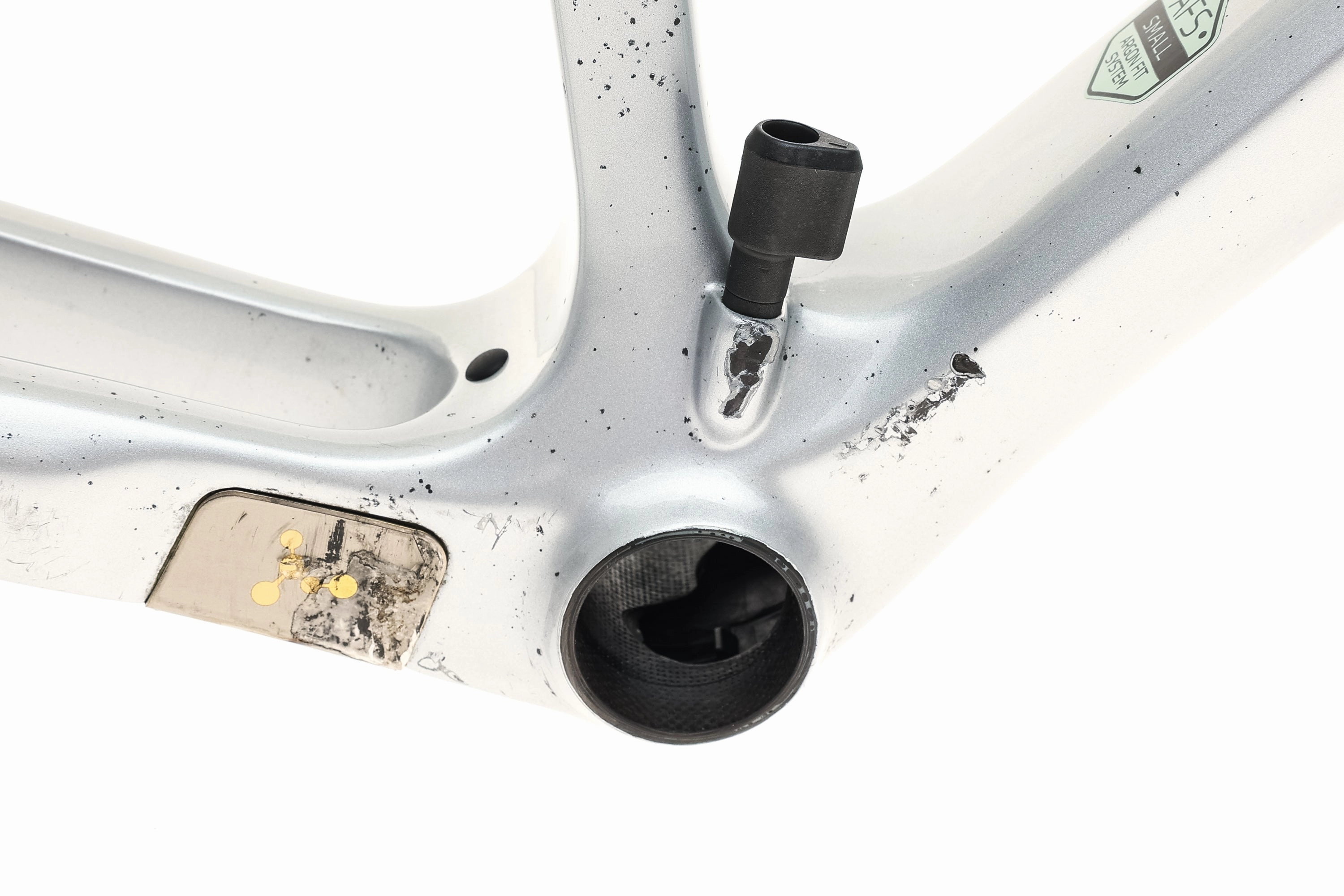 Argon 18 Krypton Mercedes-Benz Style Silver 47 Small Frameset - 2018