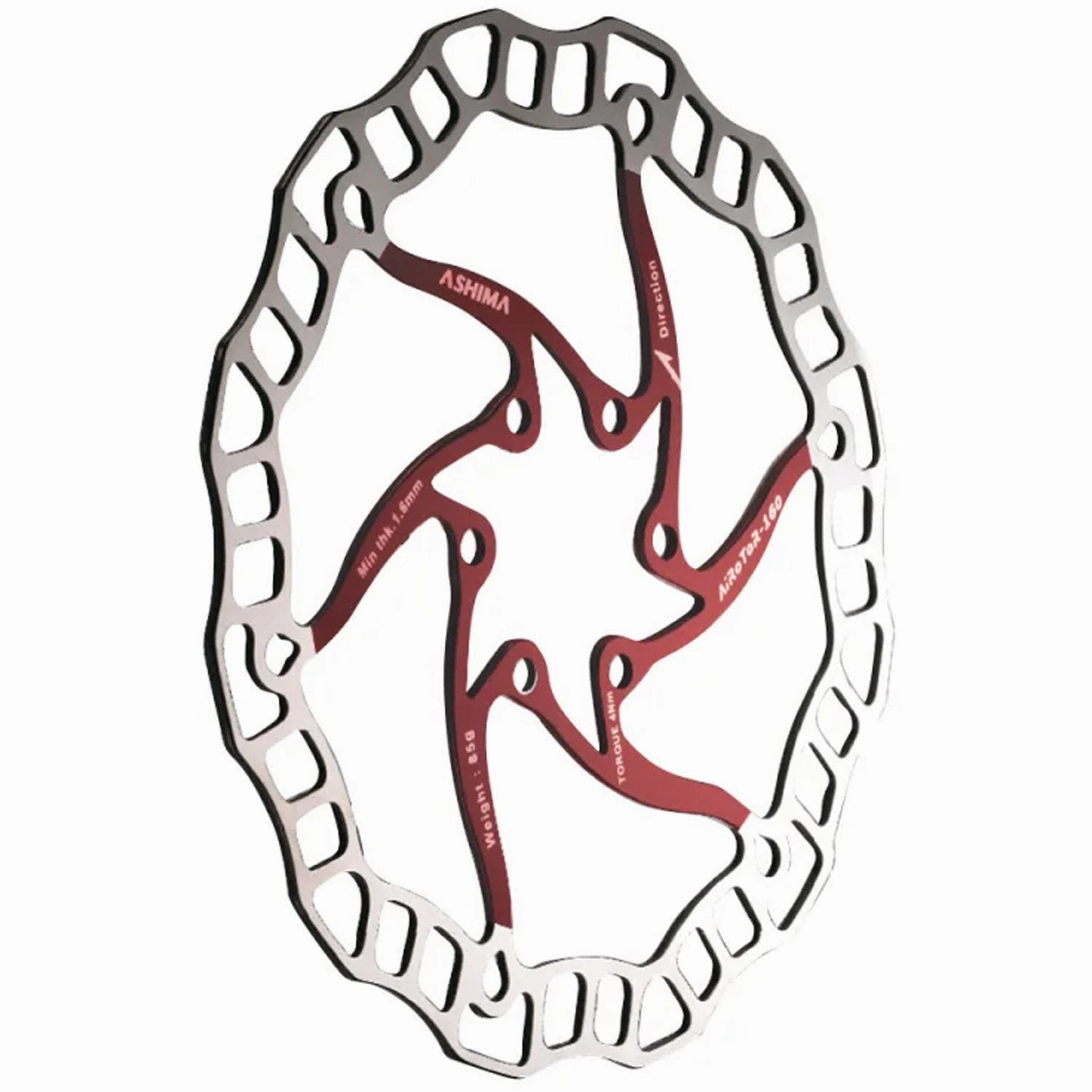 Ashima Aro 08 Red disc - 180mm