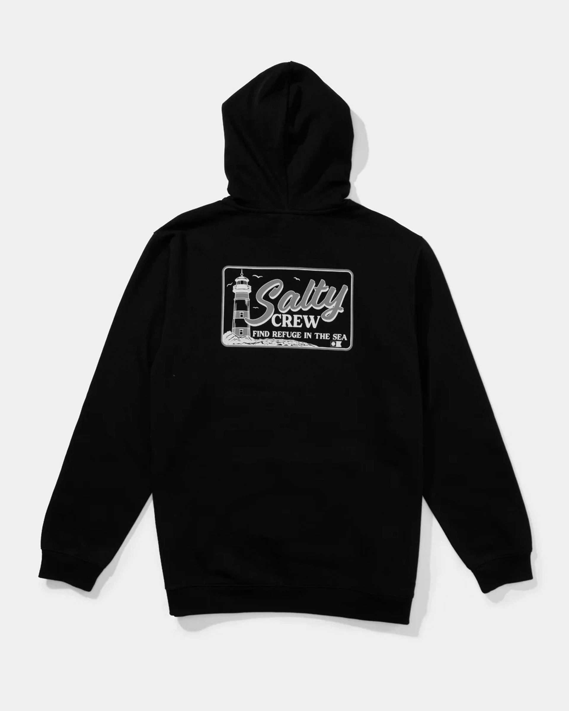 Shop Save Big Ashore Fleece Hoodie - Black