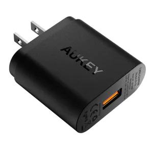Aukey 18W Usb Wall Charger With Quick Charge 3.0 Best Price Today Hot Picks Today