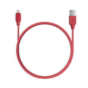 Clearance Savings Now Aukey Braided Nylon Micro Usb Cable (6.6Ft) - Red