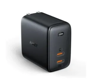 Aukey Pa-B4 Omnia Duo 65W Dual-Port Pd Charger With Dynamic Detect Mega Sale Now MustHave Steals