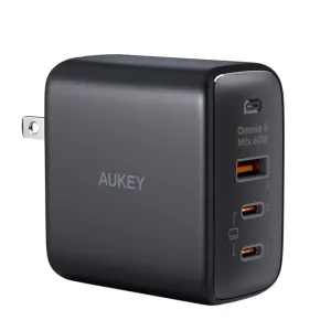 Deal of the Day Aukey Pa-B6T Omnia Ii 65W Power Delivery &Amp; Super Fast Charging (Pps) Wall Charger