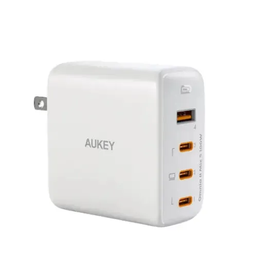 Aukey Pa-B7S Omnia Ii Mis S Wall 100W Gan Charger Us Plug Dont Miss This Deal Shop Smart Deals