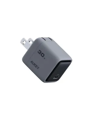 Aukey Pa-C1 Comet 30W Pd Wall Charger With Gan Technology Shop Grab Now