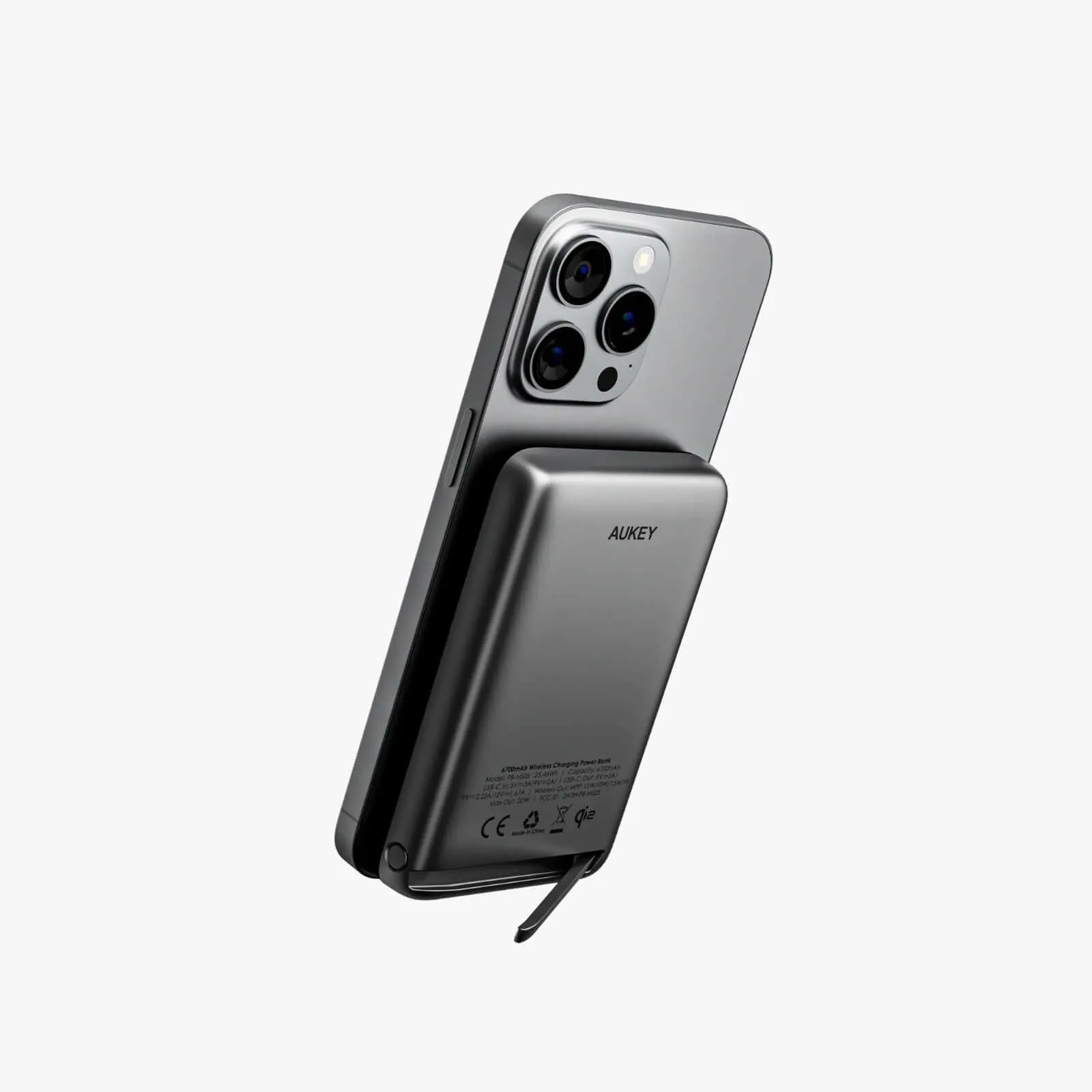 Aukey Pb-Ms05 Magfusion 6700Mah Qi2 Magnetic Wireless Charging Power Bank Limited Offer Alert Hot Sale Frenzy