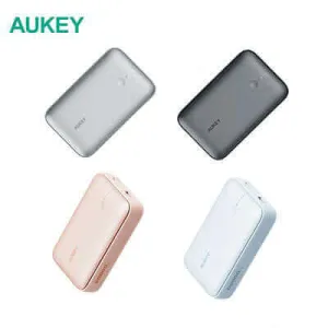 Sale Ending Soon Trending Offer Today Aukey Pb-Y57 Spark Mini 20000Mah Compact Fast Charging Power Bank With 20W Pd