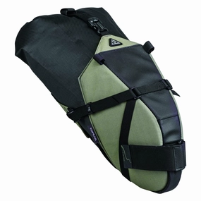 BackLoader X, Holster System Rear bikepacking Bag, 10 Liter, Green
