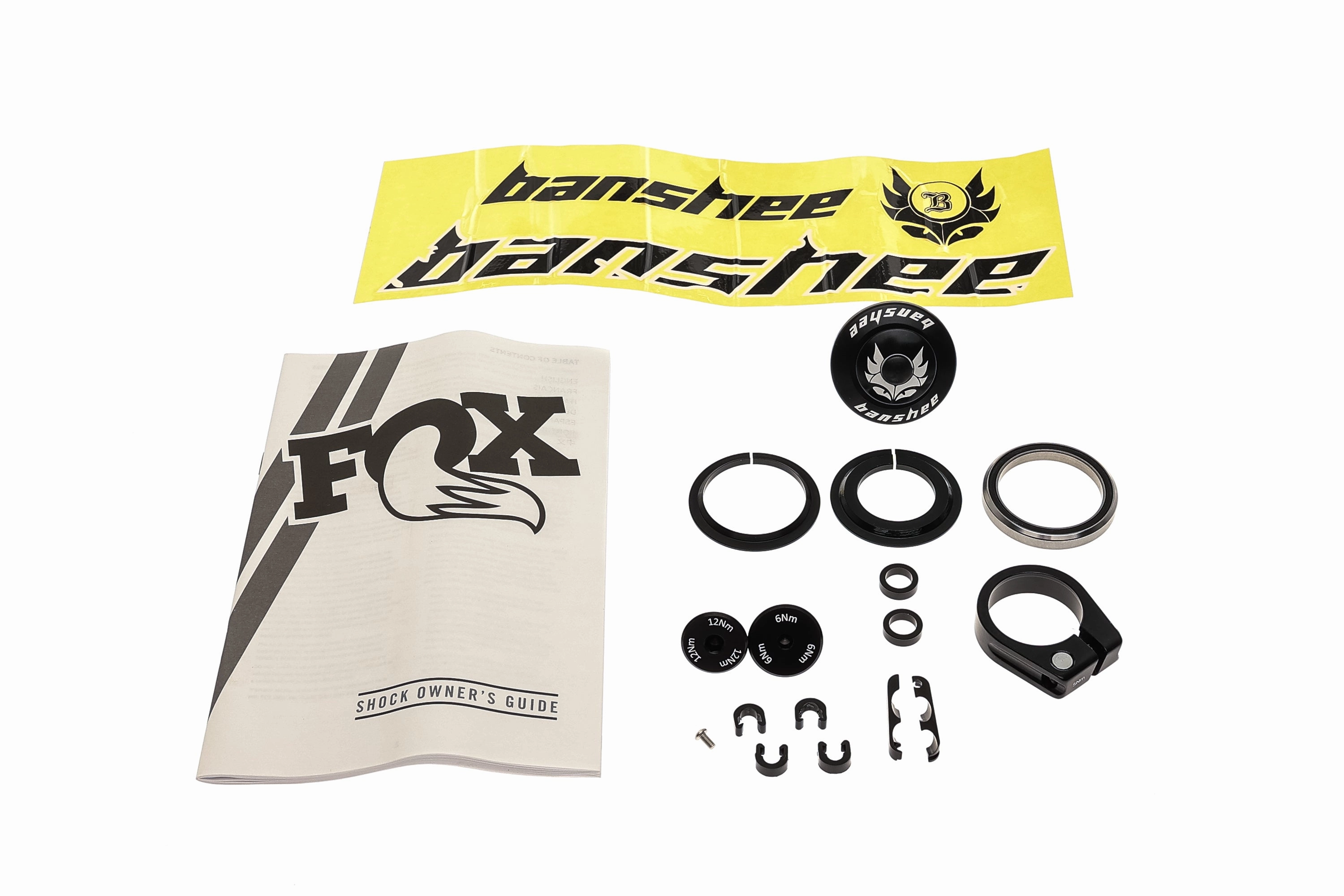 Banshee Phantom V3.2 Frameset - Stealth Black