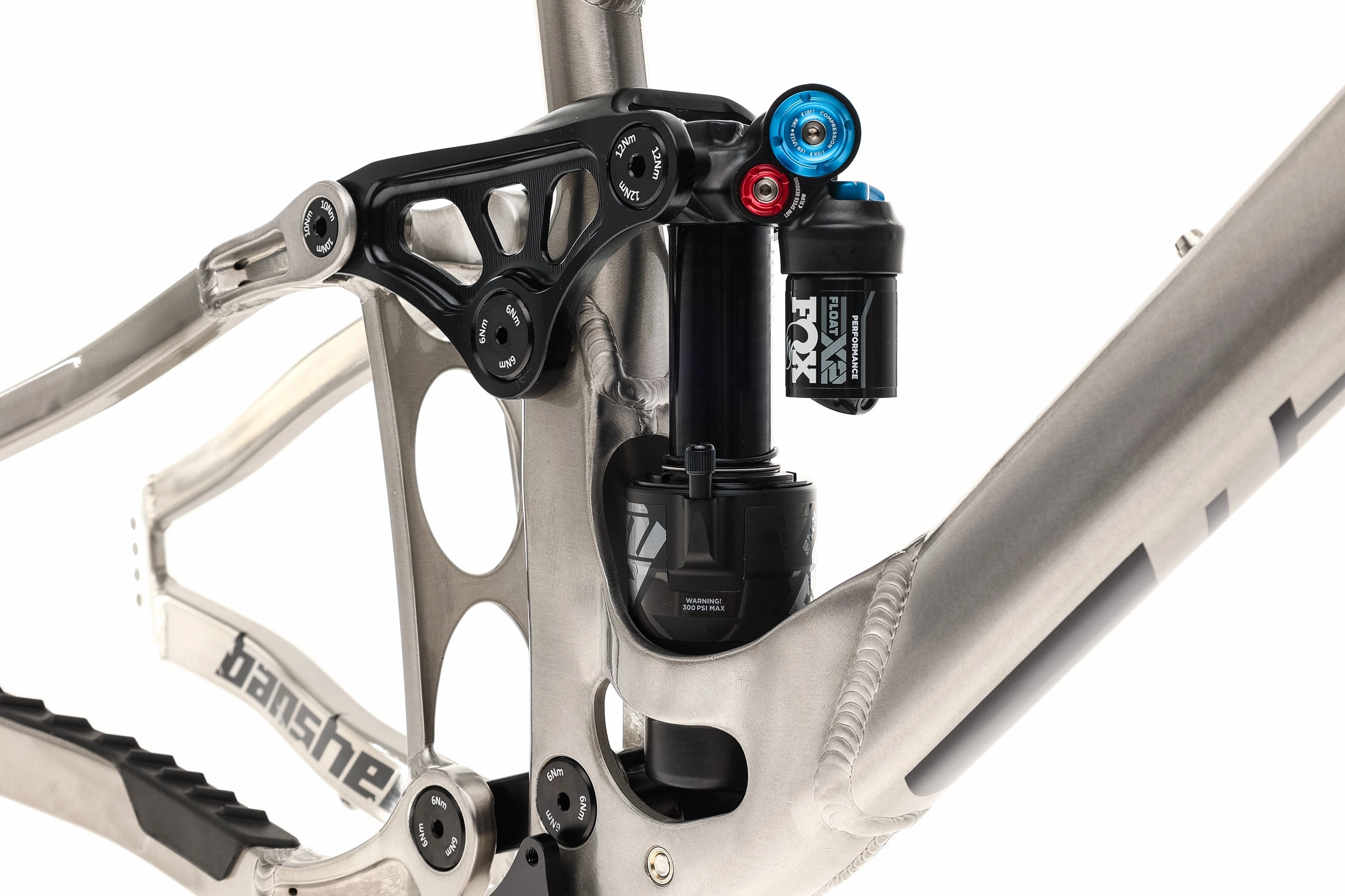 Banshee Titan V3.2 Frameset - Tint Raw With Charcoal Decals