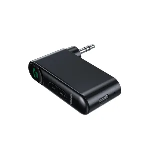 Dont Wait Save Baseus Bsba-02 (Overseas Edition) Bluetooth Aux Transmitter Black