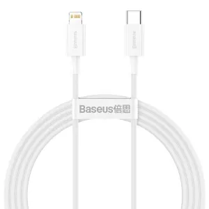 Today Only Discount Baseus Cable Superior Series Type C To Lightning 20W 1.5M - White