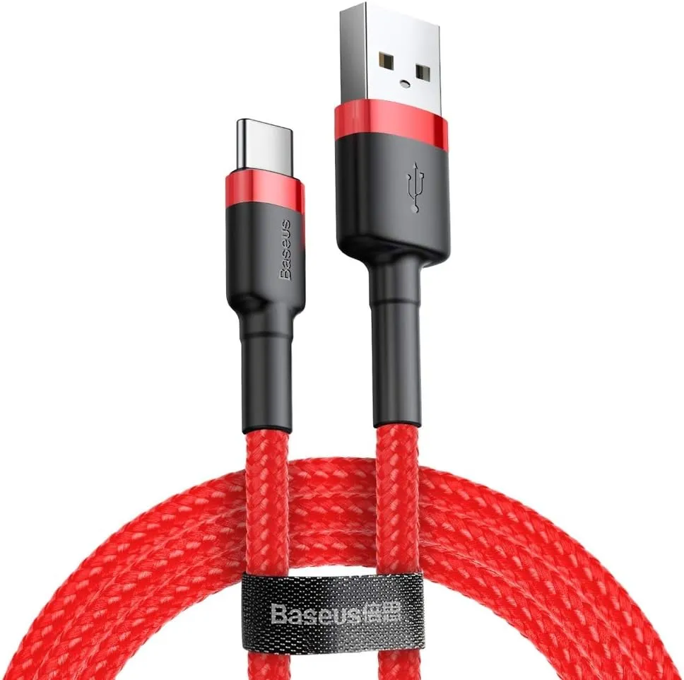 Grab the Deal Now Special Deals Online Baseus Cafule Cable Usb For Type C 3A 1M Red