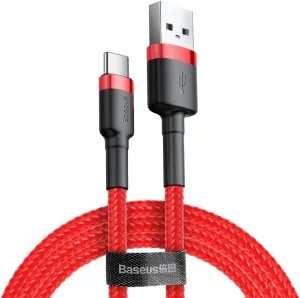 Grab the Deal Now Special Deals Online Baseus Cafule Cable Usb For Type C 3A 1M Red