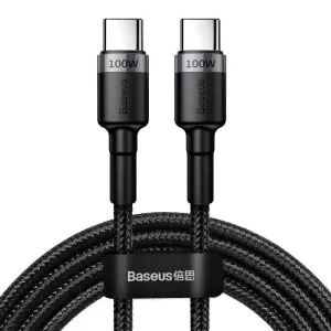 Baseus Cafule Pd2.0 100W Flash Charging Usb Type-C Cable 20V 5A 2M Gray/Black EndofWeek Deals
